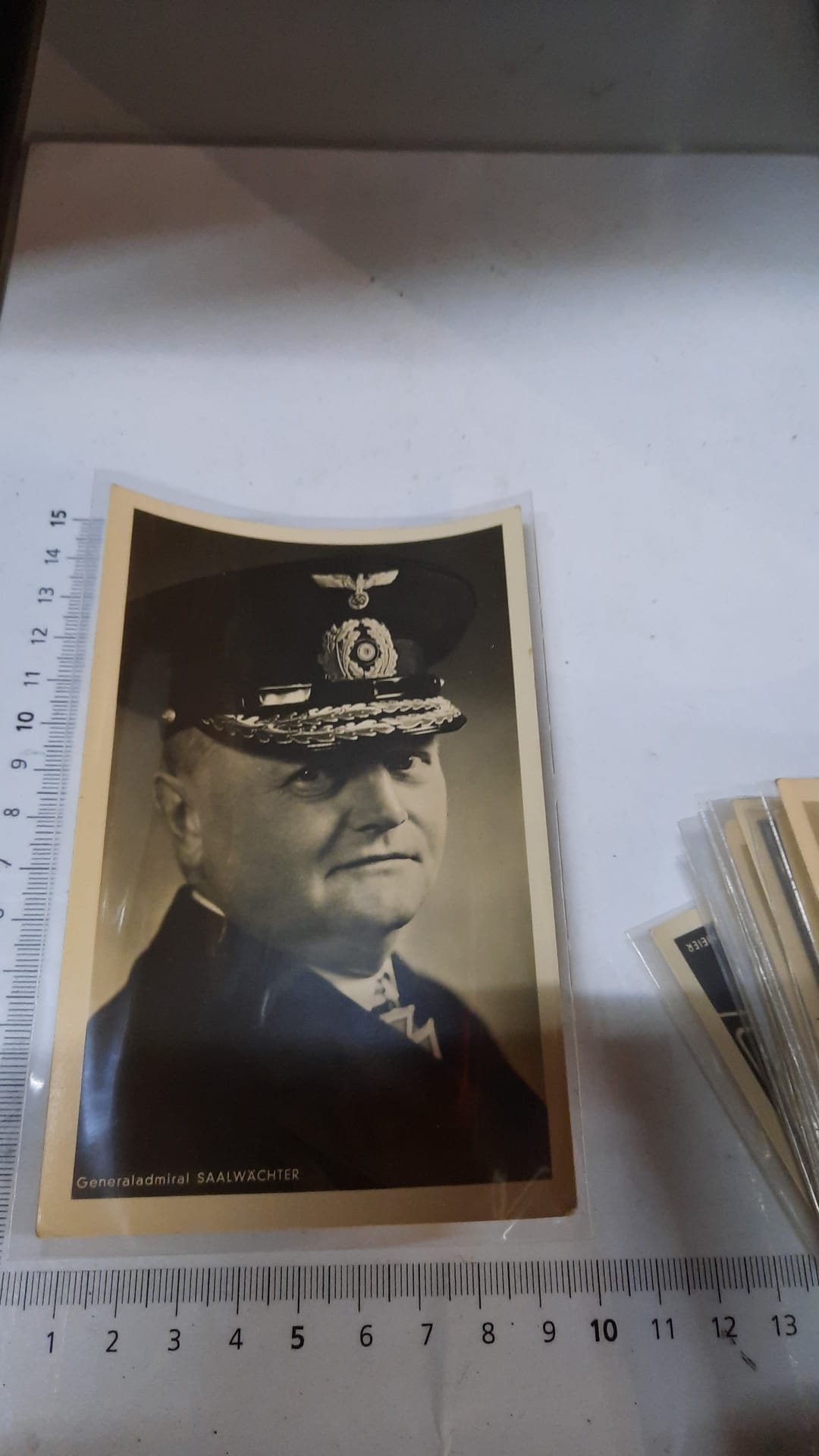 Orginal Ritterkreuztr Ger Postkarte Marine Marine Drittes Reich