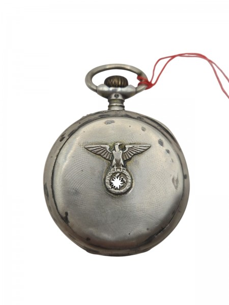 3.Reich Sackuhr Läuft Super (Hinten deckel geht nicht richtig zu)