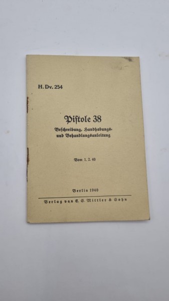 Nachdruck Wehrmacht Pistole 38