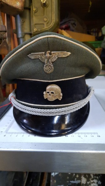 Orginal Waffen SS Offiziersmütze
