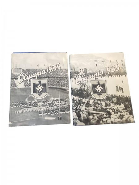 Olympia 1936 Band 1und 2 Bücher komplett Neuwertige zustand beide