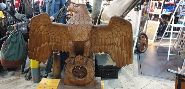 Adler / Orginal Parteiadler aus Holz geschnitzt