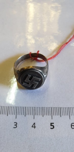Orginal Silberring 3.Reich