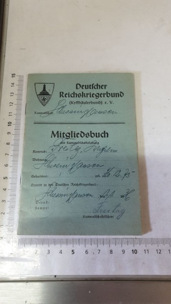 Ausweis Deutscher Reichskriegerbund