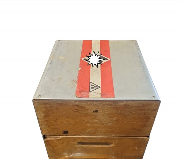 Original Karteikiste Hitlerjugend HJ Schlüssel fehlt 36x26x31