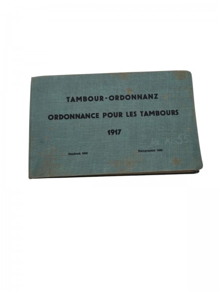 CH-Armee Tambour-Ordonnanz 1917