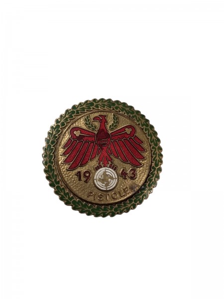 Tiroler Schiessauszeichnung Pistole 1943