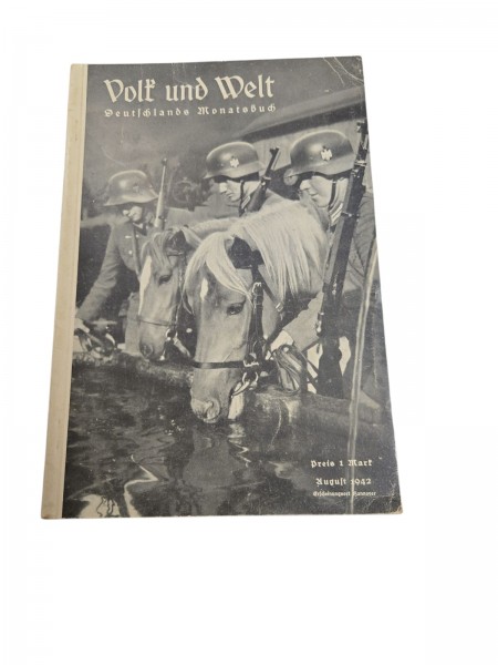 Volk und Welt. Deutschlands Monatsbuch Heft August 1942