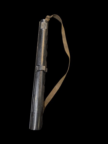 Wehrmacht Laufbehälter MG 42/34 mit Original Riemen Codiert