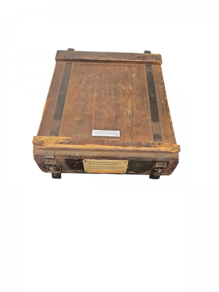 CH-Armee Manipulier-Zünderhalter Kiste zu Manipulier-Streumine 49 Leer