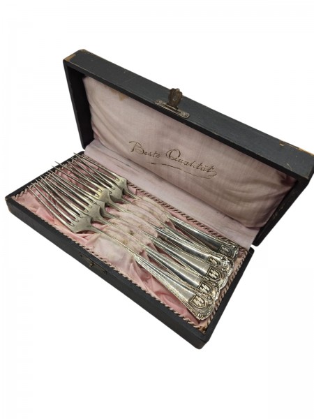 SS Gabel Set on Schatulle