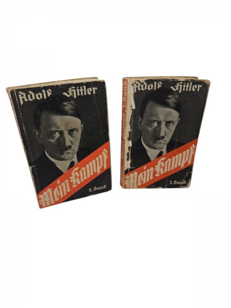 Mein Kampf Band 1 + Band 2 Taschenbuch Format