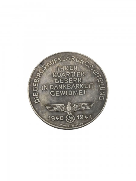 Gedenkmünze Gebirgsjäger