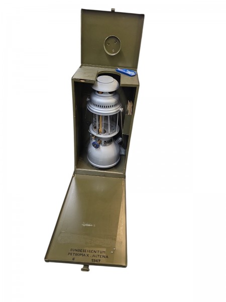 CH-Armee Petrol Lampe Komplett Neu