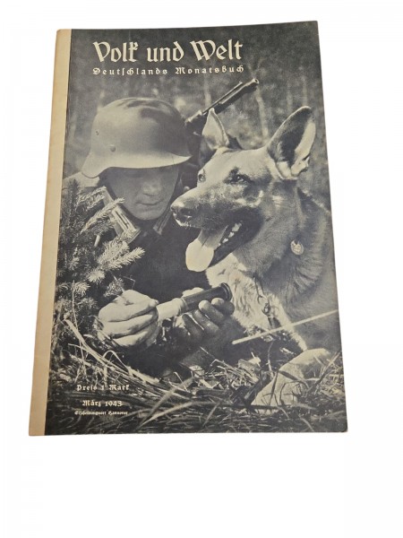 Volk und Welt. Deutschlands Monatsbuch Heft März 1943