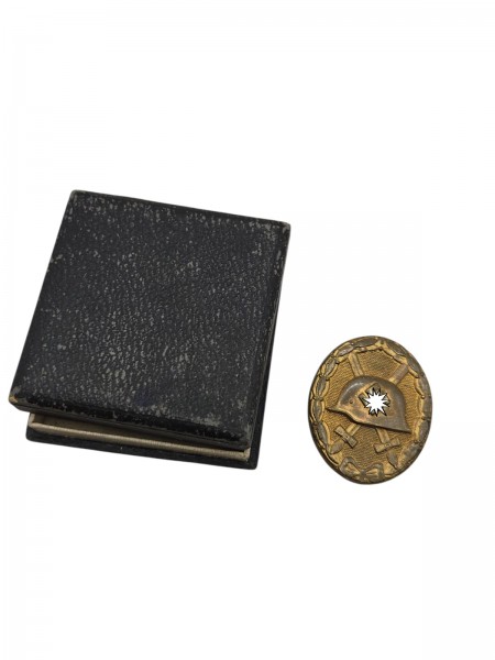 Original Verwundeten Auszeichnung in Gold+ Original schachtel