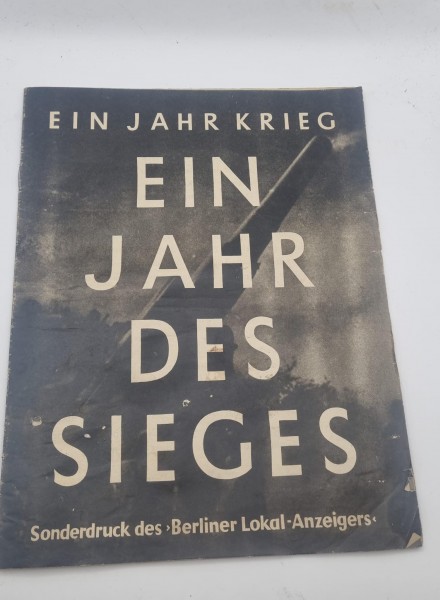 Ein Jahr Krieg ein Jahr des Sieges Heft