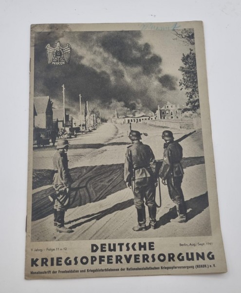 Deutsche Kriegsopferversorgung heft