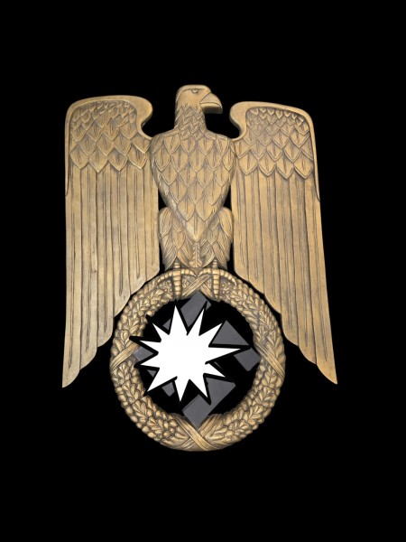 Wehrmacht Kasernen Adler Holz Höhe 96cm Breite 68cm