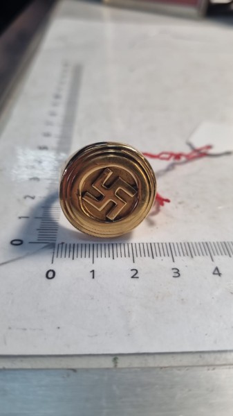 3.Reich Original Ring massiv Vergoldet