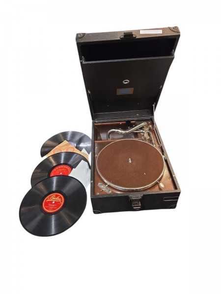 Luftwaffe Plattenspieler Top Zustand+ Original Platten