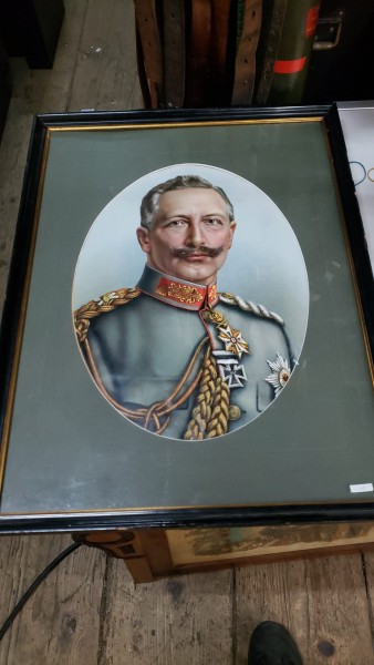 Bild Kaiser Wilhelm gerahmt 57x44cm