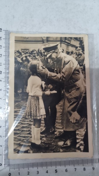 Original Adolf Hitler Postkarte