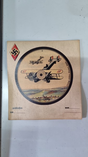 Orginal Zielscheibe für Luftgewehr schiessen der Hitlerjugend