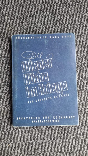 Wiener Küche im Kriege Buch