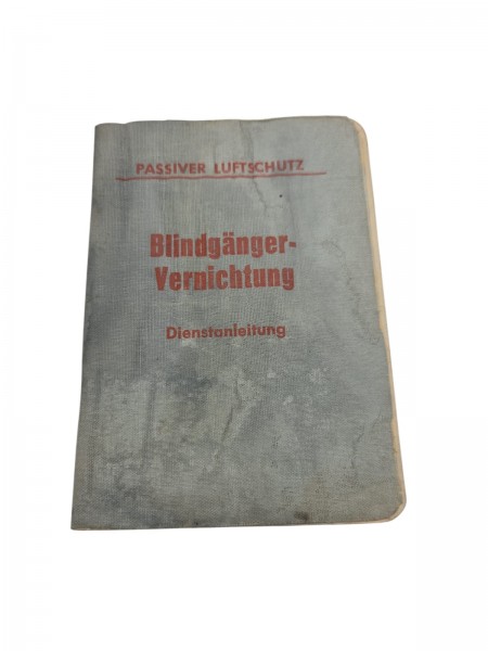 Blindgänger Vernichtung Dienstleitung