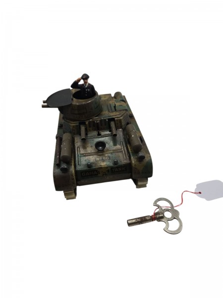 Blech Modell Gama Tank Deutscher Panzer 2.WK