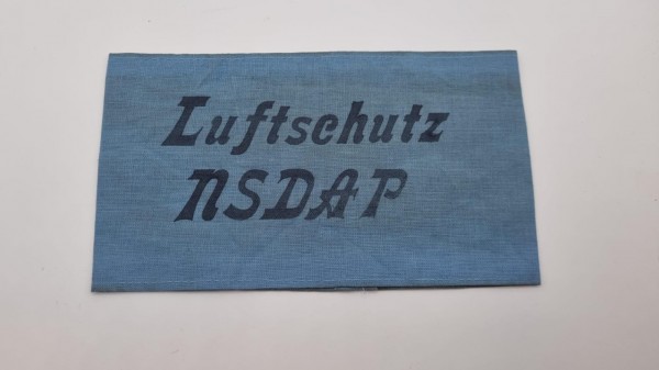 NSDAP Luftschutz Armbinde