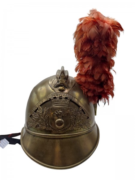 Frankreich Feuerwehr Helm um 1870