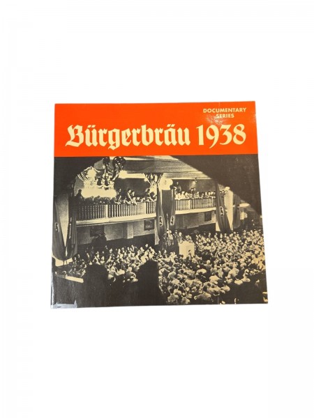 Bürgerbräu 1938 Schallplatte Teil 3+4