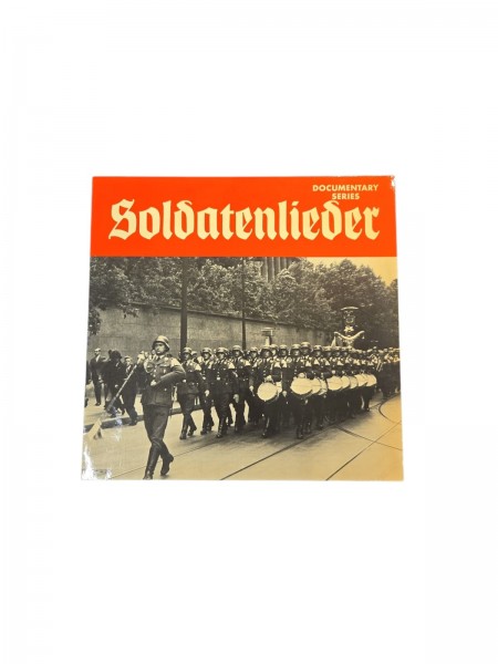 Soldatenlieder Schallplatte