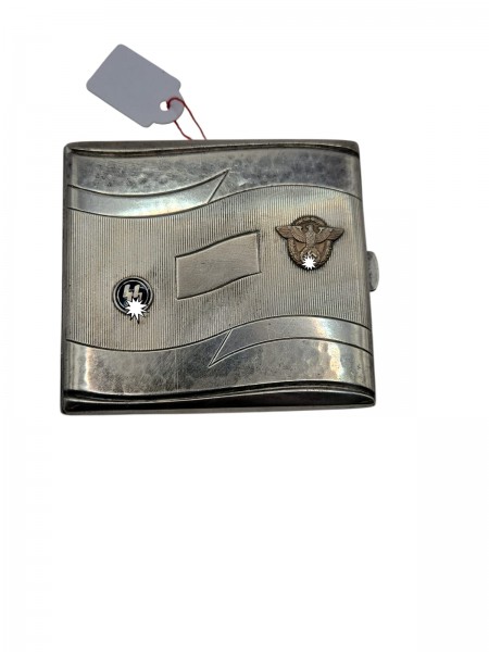 SS Zigaretten Etui 800er Silber