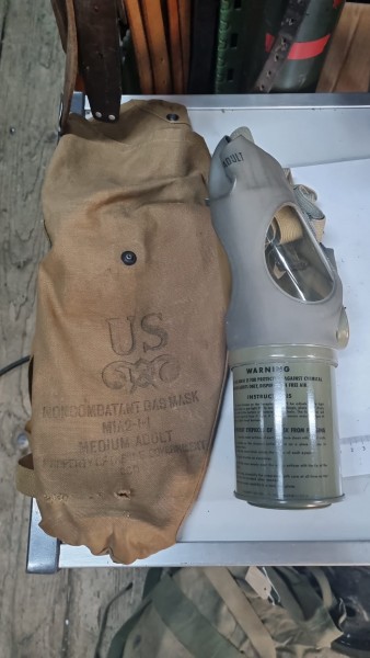 US 2 Weltkrieg Gasmaske