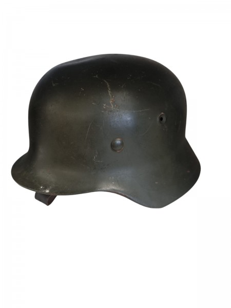 Original Wehrmacht Stahlhelm in Norwegen verwendet