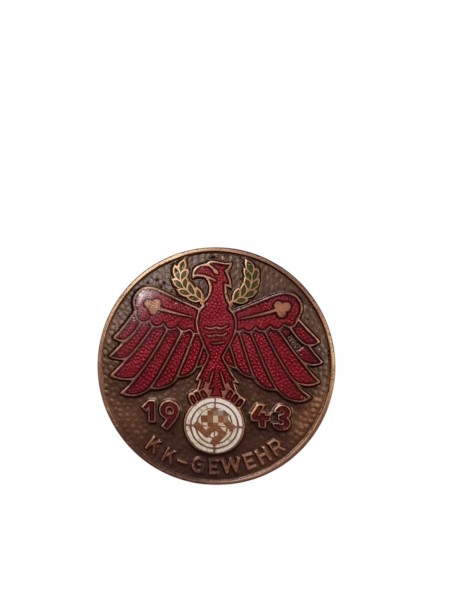 Tiroler Schiessauszeichnung KK Gewehr 1943
