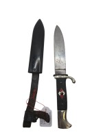 HJ Dolch mit Top Inschrift HJ Dolch mit Top Inschrift