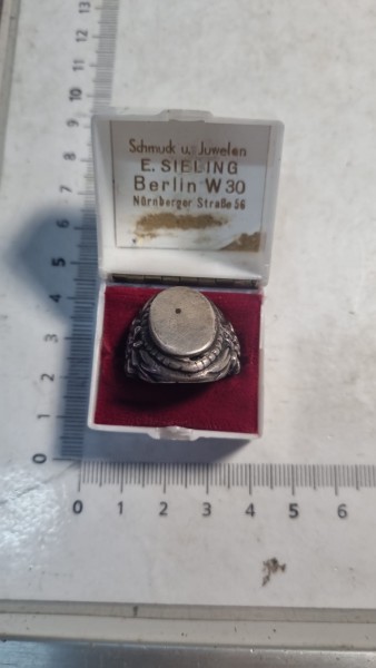 Original Gebirgsjäger ring Silber