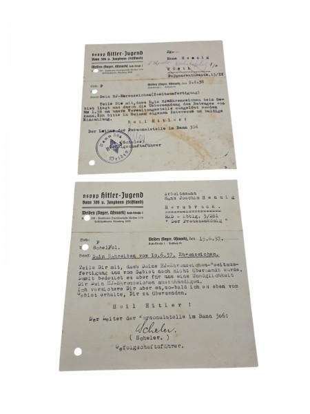 3.Reich NSDAP HJ Bann 306