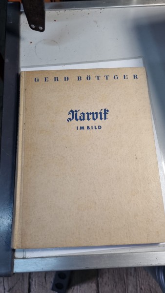 Original 3 Reich Buch Narvik im Bild