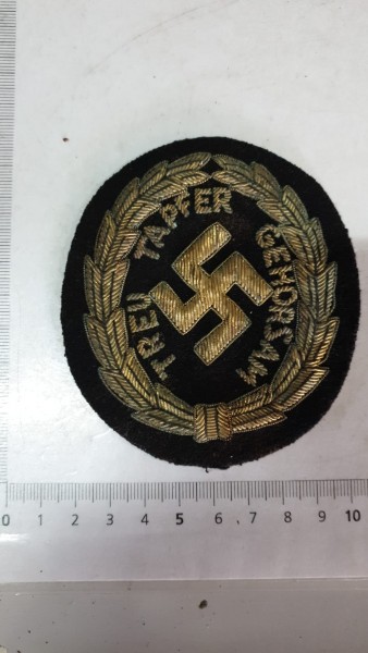 Original Ss Sicher Heits Dienst Armel Abzeichen Ss Drittes Reich Military World Shop Ch