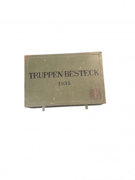 Original Truppen Besteck 1935 Kiste der Luftwaffe Selten