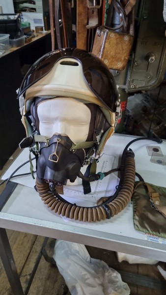 UDSSR Pilotenhelm sauerstoffmaske Fliegerhaube
