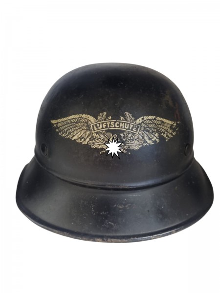 Original Luftschutzhelm 3.Reich