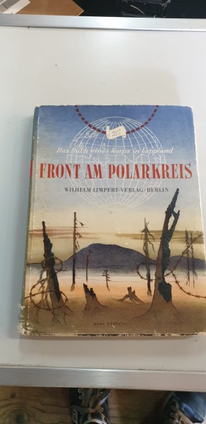 Orginal Buch aus der Zeit : Front im Polarkreis