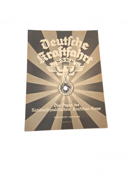 Deutsche Kraftfahrt, Zeitschrift des NSKK Mitte März 1937