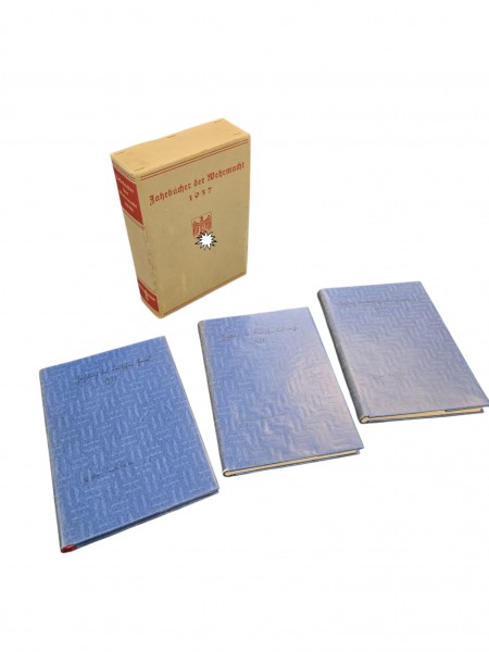 Original Neuwertig Wehrmacht 1937 3 Bücher Selten